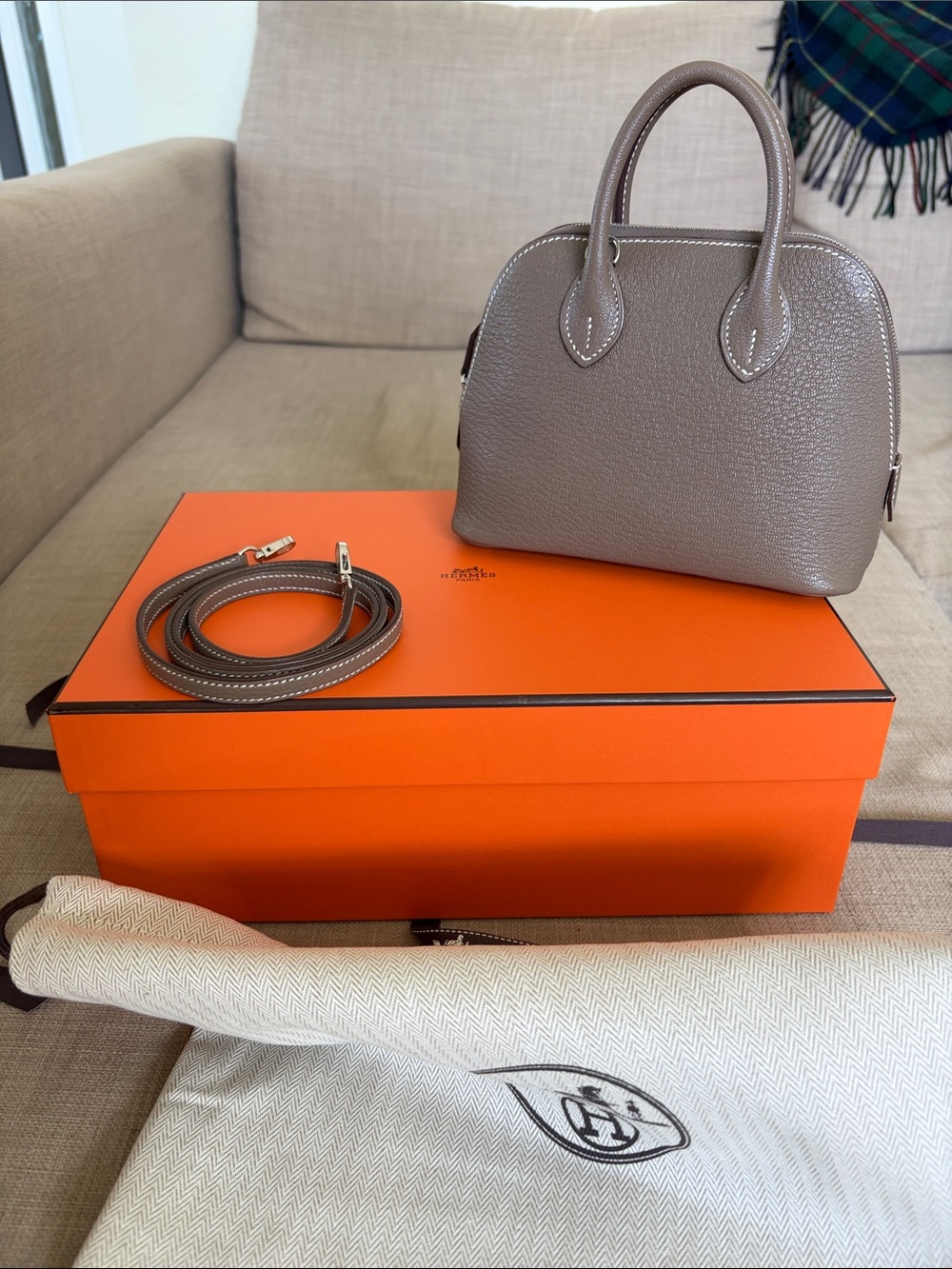 Hermes Mini Bolide 1923- Etoupe